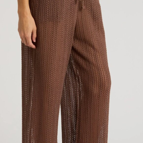 BILLABONG Beach City Pant Swim Cover-Up - Kona - *MEDIUM* - Picture 4 of 9